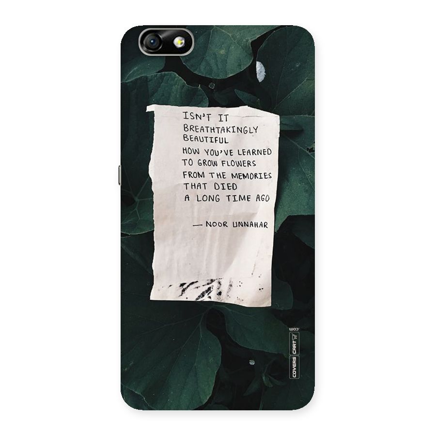 Memories Back Case for Honor 4X