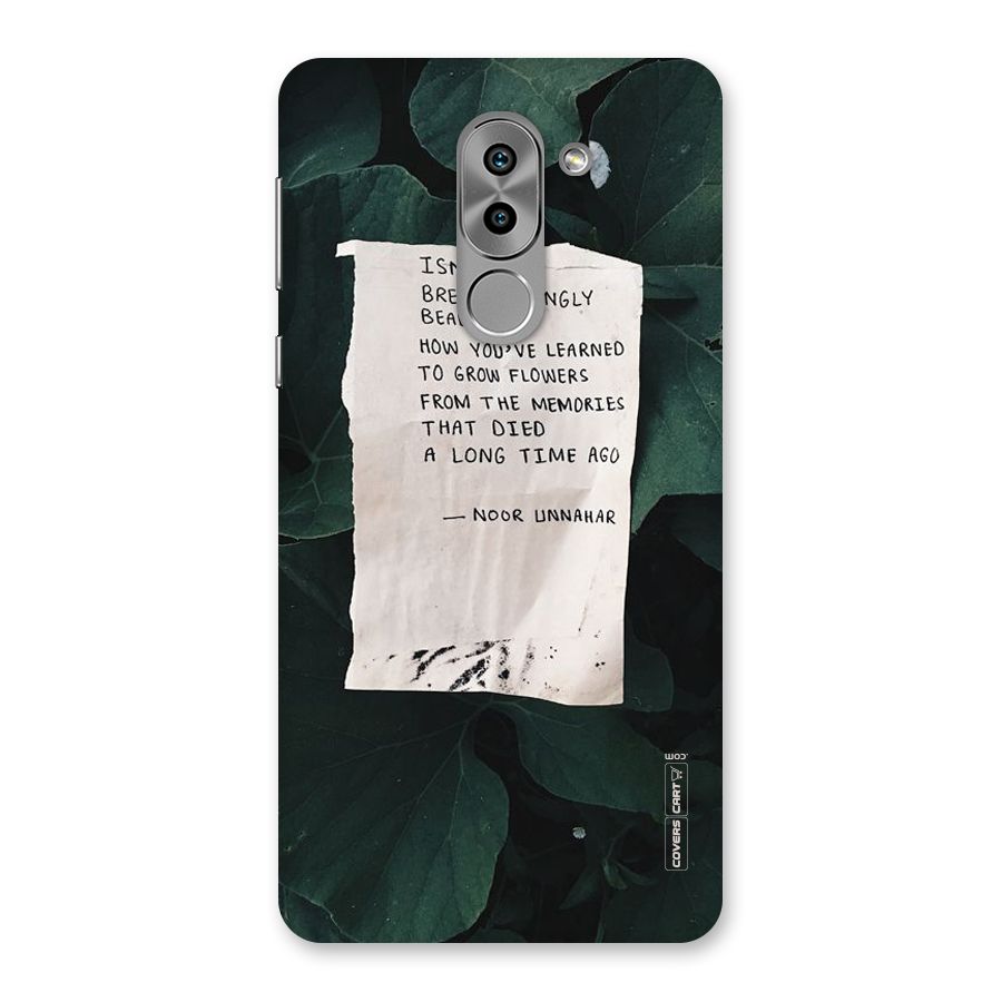 Memories Back Case for Honor 6X
