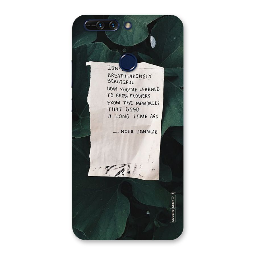 Memories Back Case for Honor 8 Pro