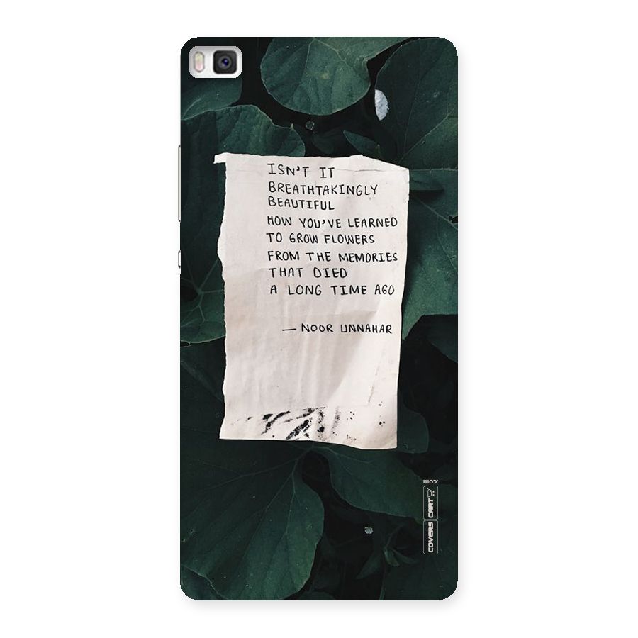 Memories Back Case for Huawei P8