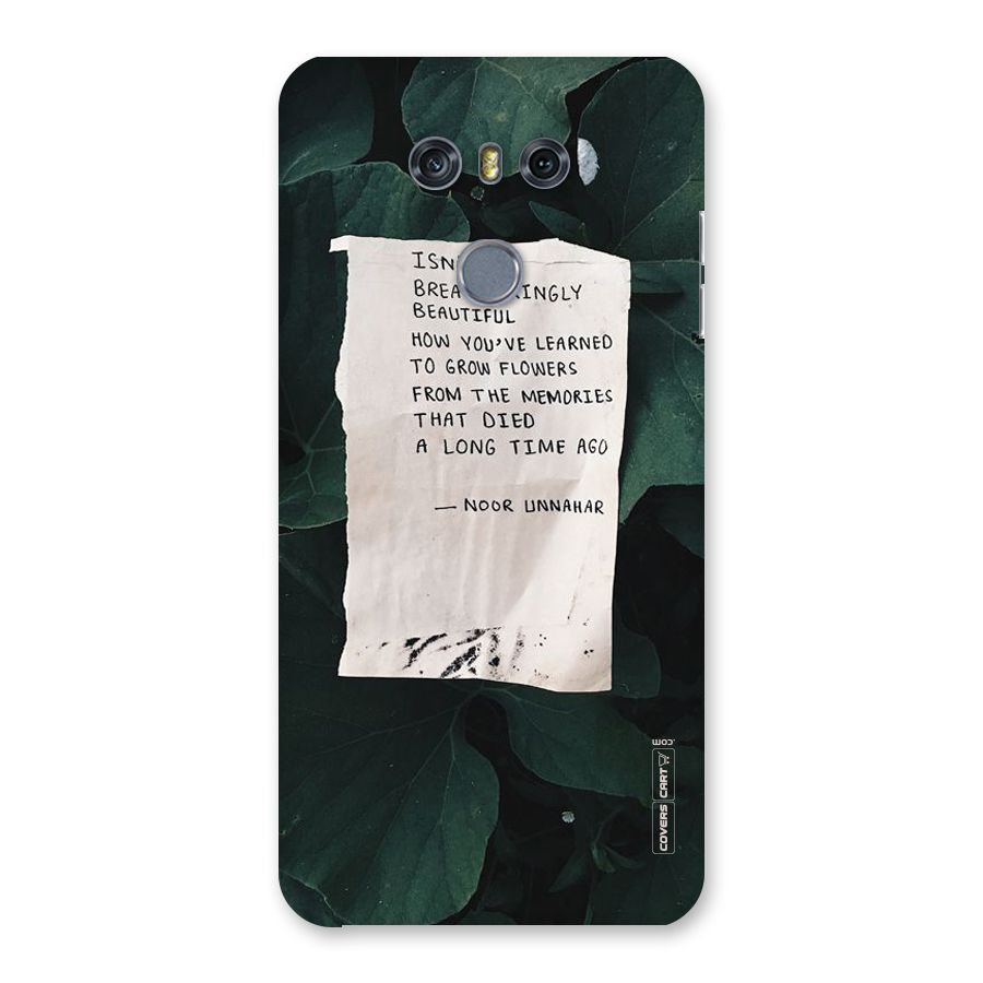 Memories Back Case for LG G6