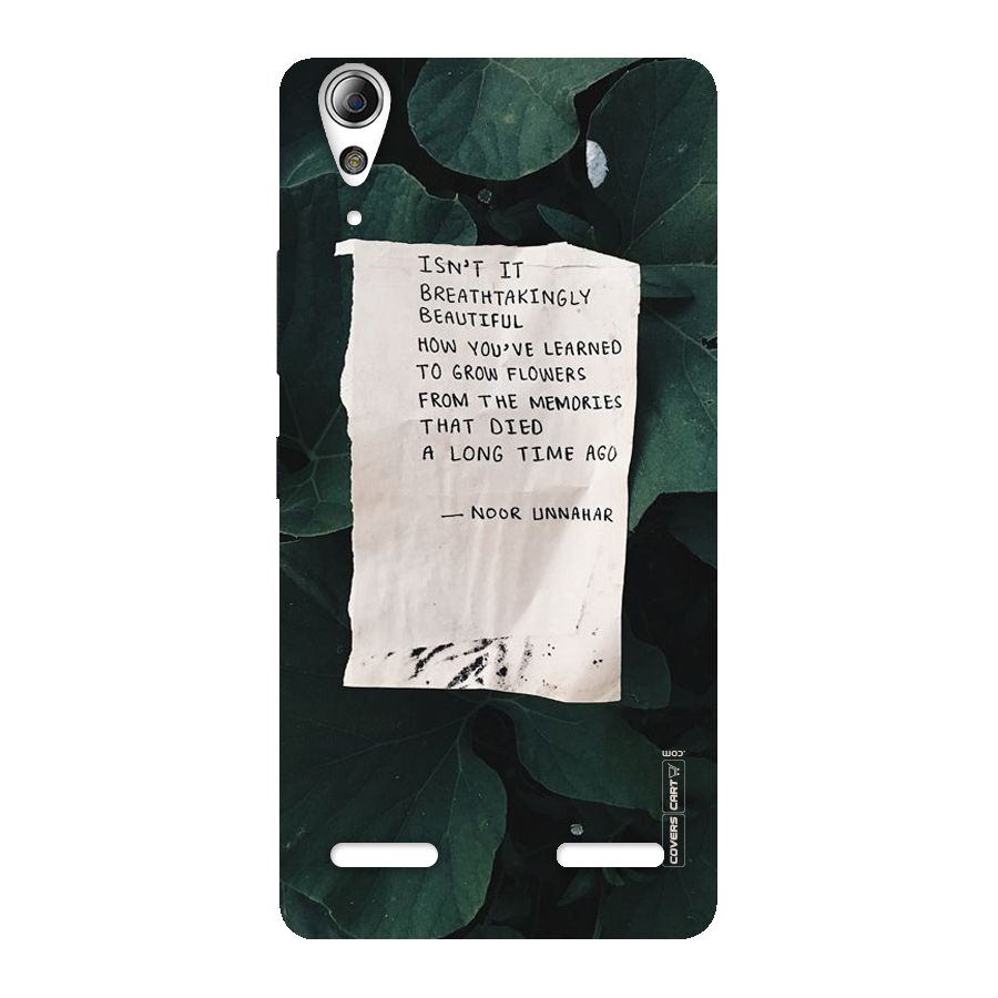 Memories Back Case for Lenovo A6000 Plus