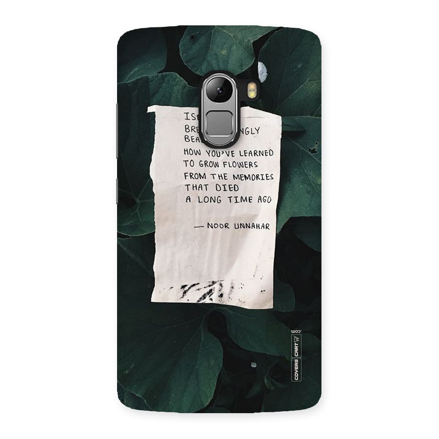 Memories Back Case for Lenovo K4 Note