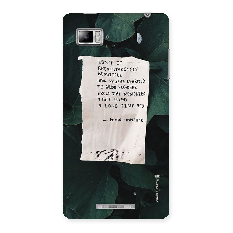 Memories Back Case for Lenovo Vibe Z K910