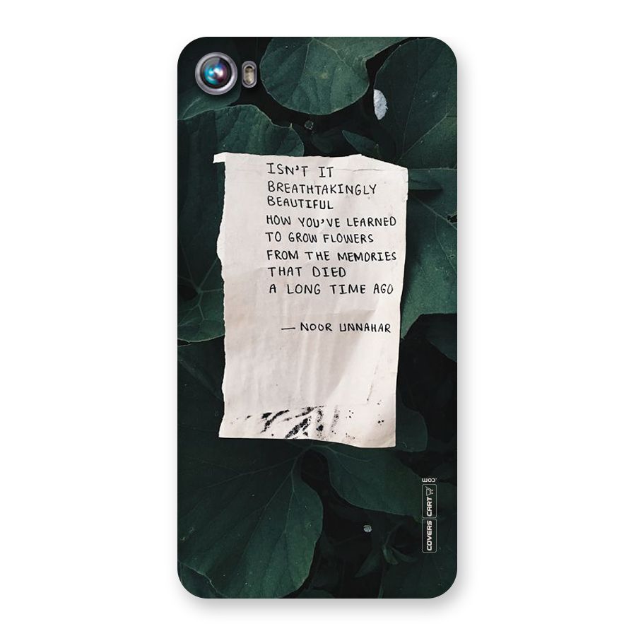 Memories Back Case for Micromax Canvas Fire 4 A107