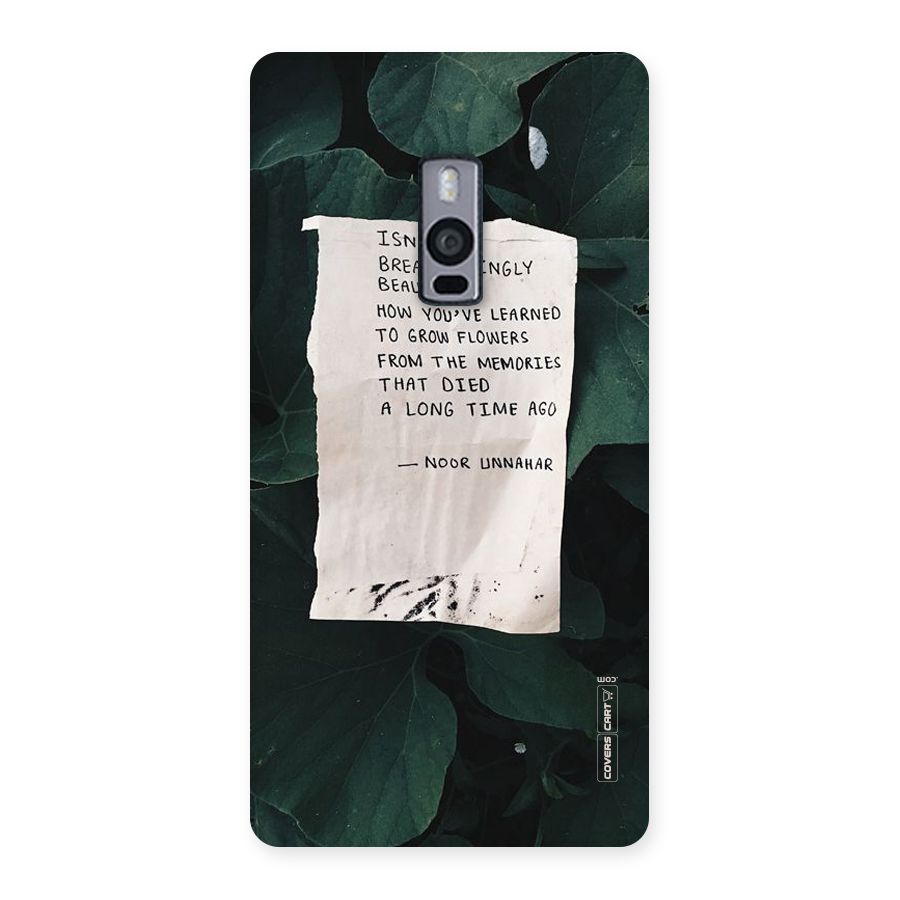 Memories Back Case for OnePlus Two
