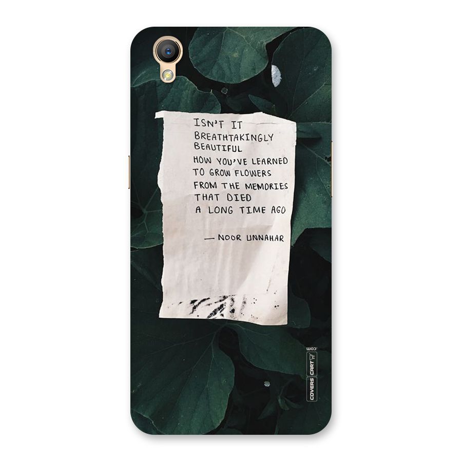 Memories Back Case for Oppo A37