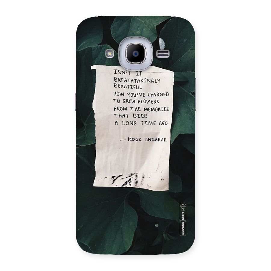 Memories Back Case for Samsung Galaxy J2 2016