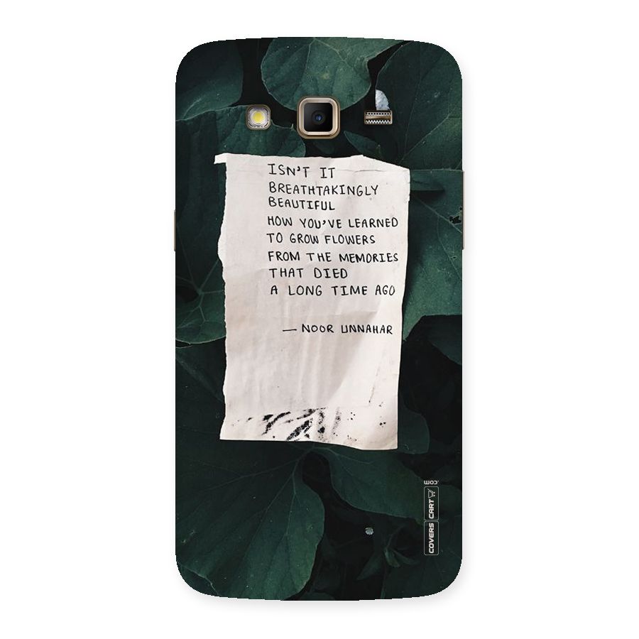 Memories Back Case for Samsung Galaxy Grand 2