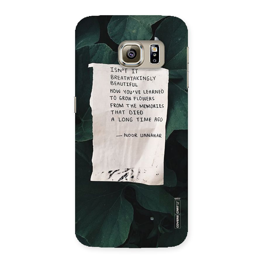 Memories Back Case for Samsung Galaxy S6 Edge