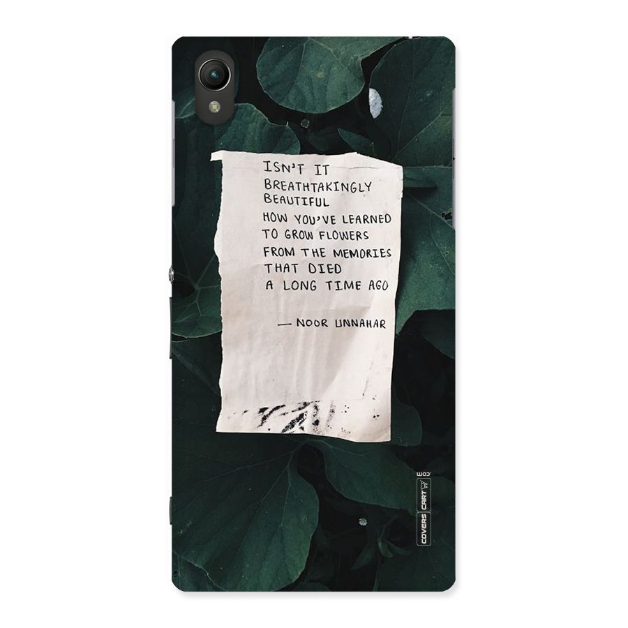 Memories Back Case for Sony Xperia Z1