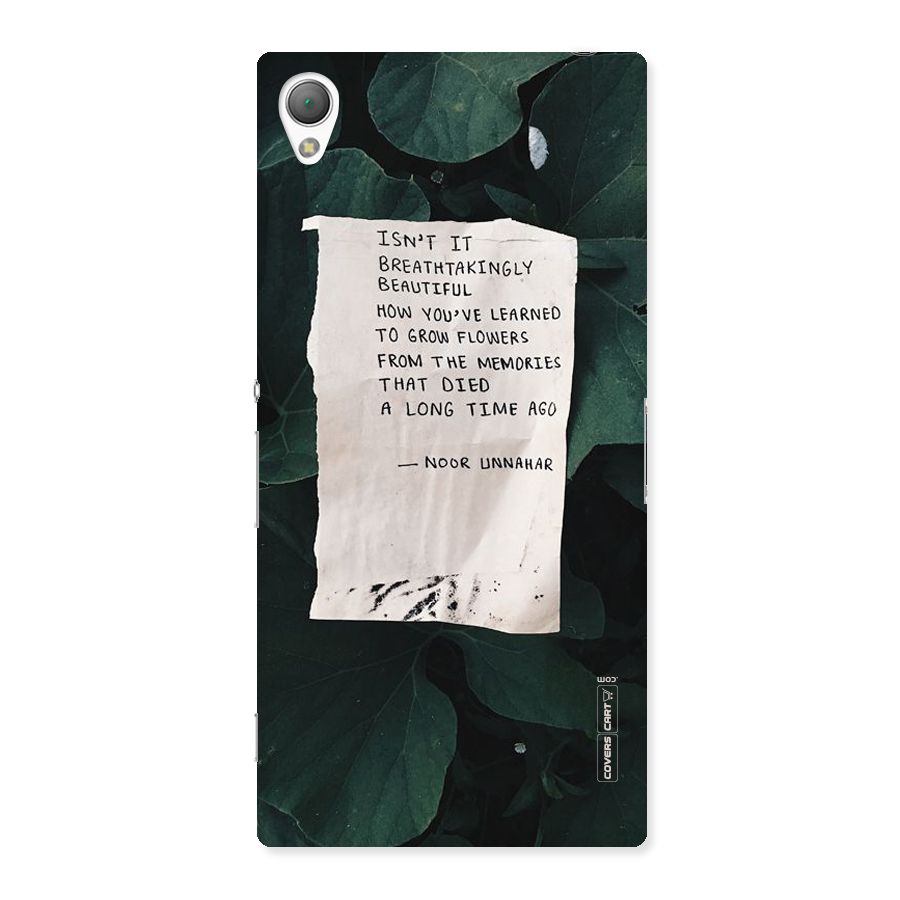 Memories Back Case for Sony Xperia Z3
