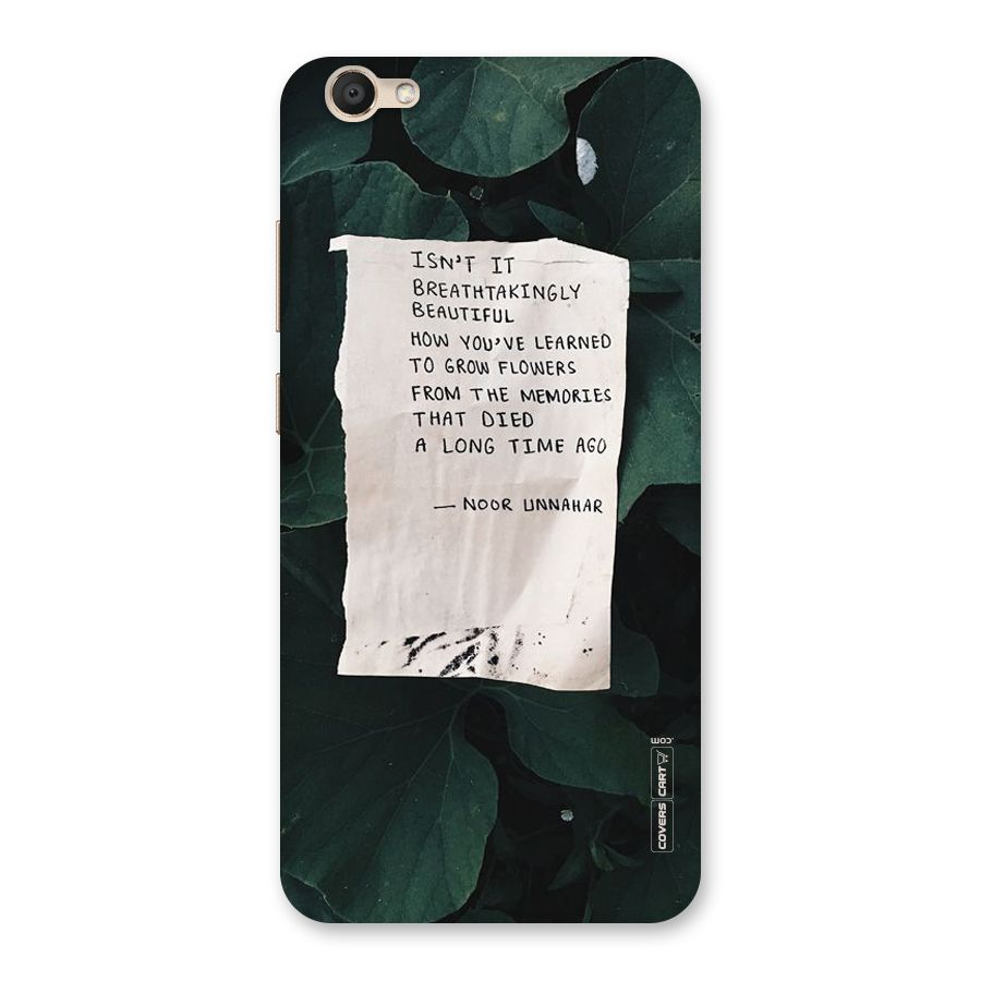 Memories Back Case for Vivo V5