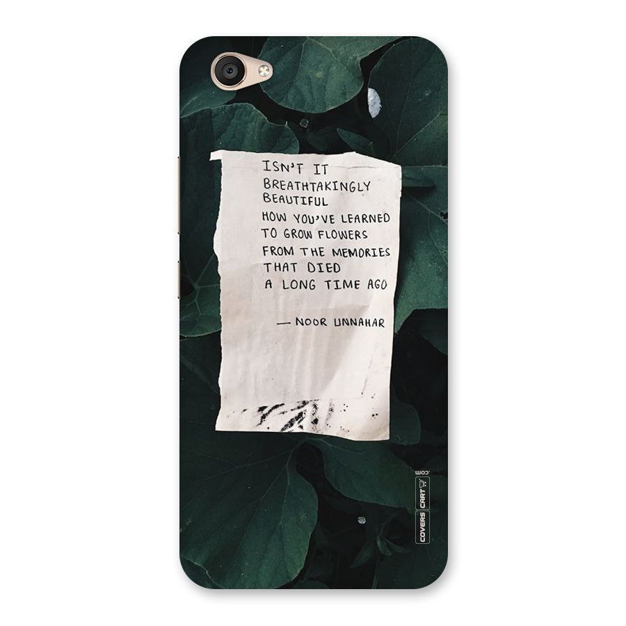Memories Back Case for Vivo V5 Plus
