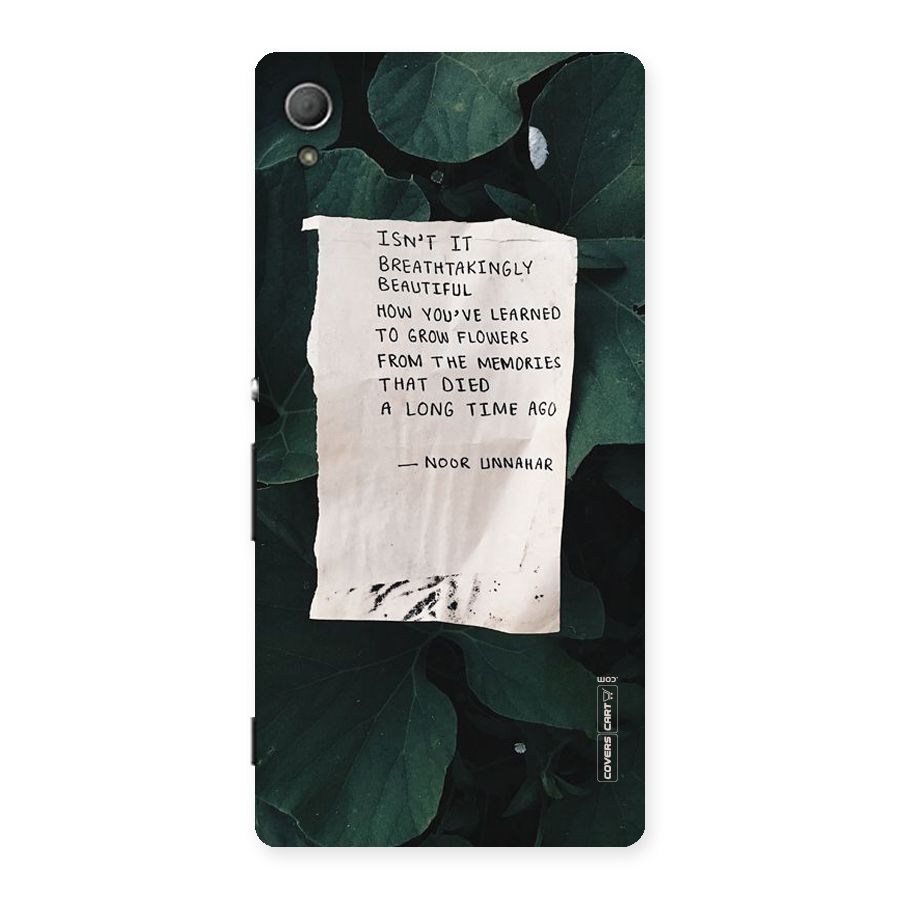 Memories Back Case for Xperia Z3 Plus