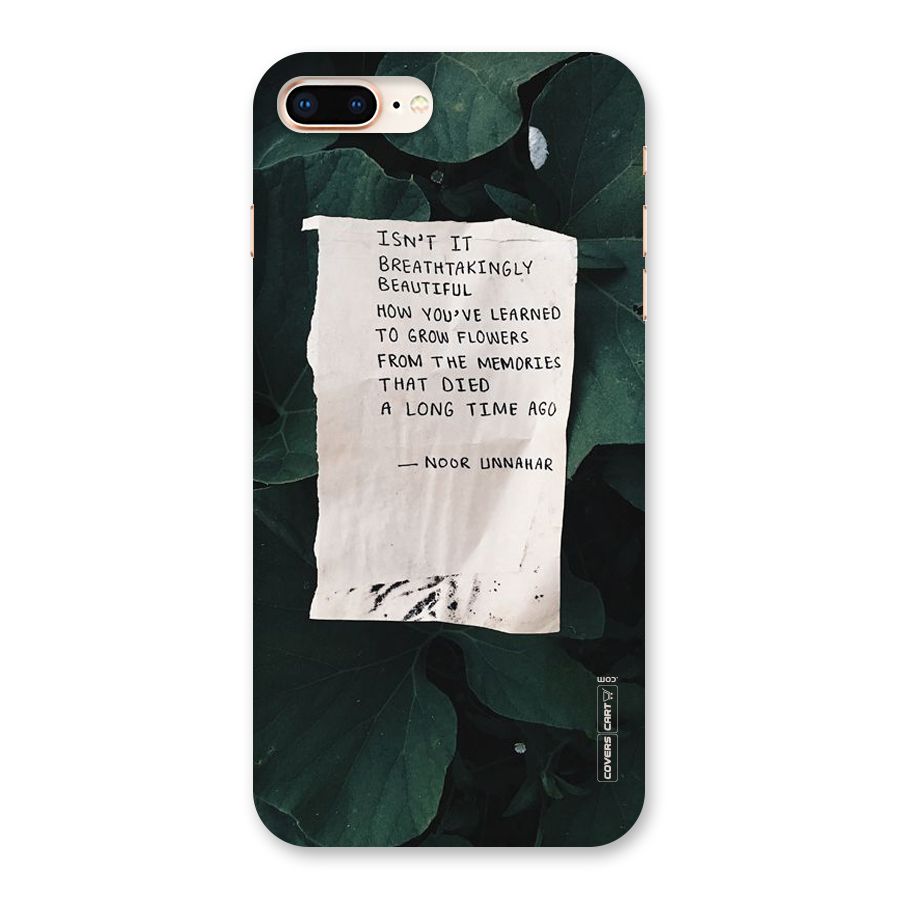 Memories Back Case for iPhone 8 Plus