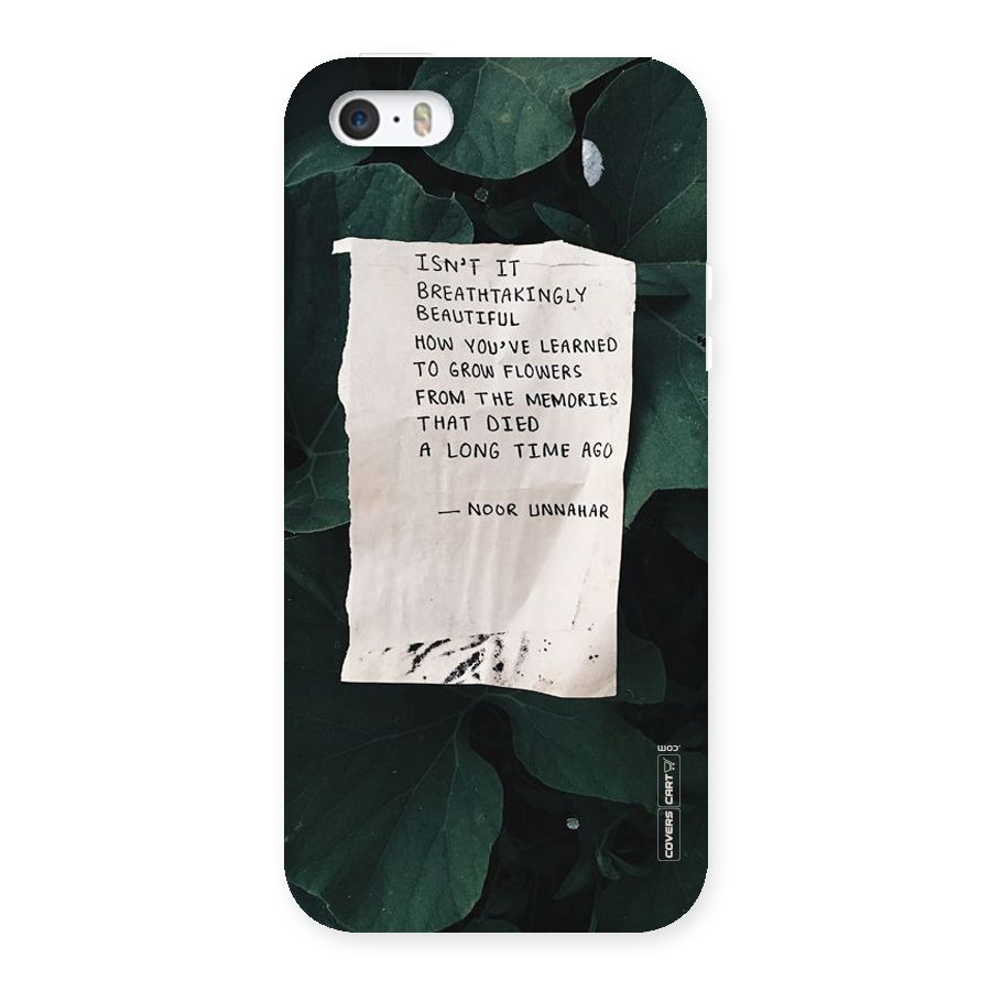 Memories Back Case for iPhone SE