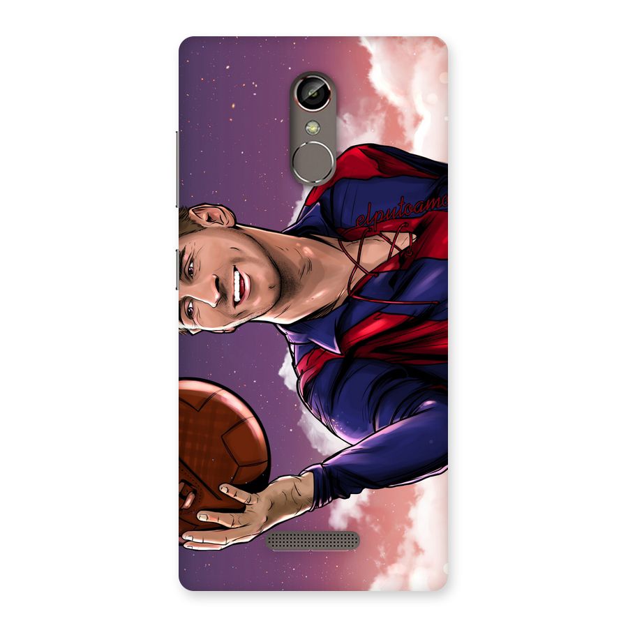 Messi Artwork Back Case for Gionee S6s