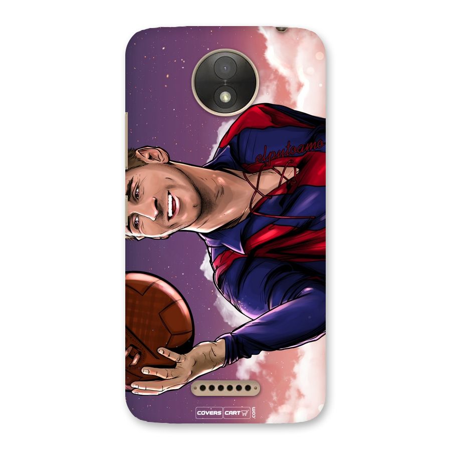 Messi Artwork Back Case for Moto C Plus