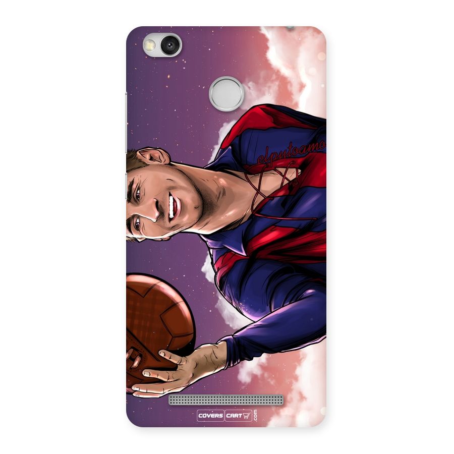 Messi Artwork Back Case for Redmi 3S Prime