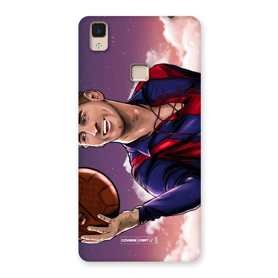 Messi Artwork Back Case for V3 Max