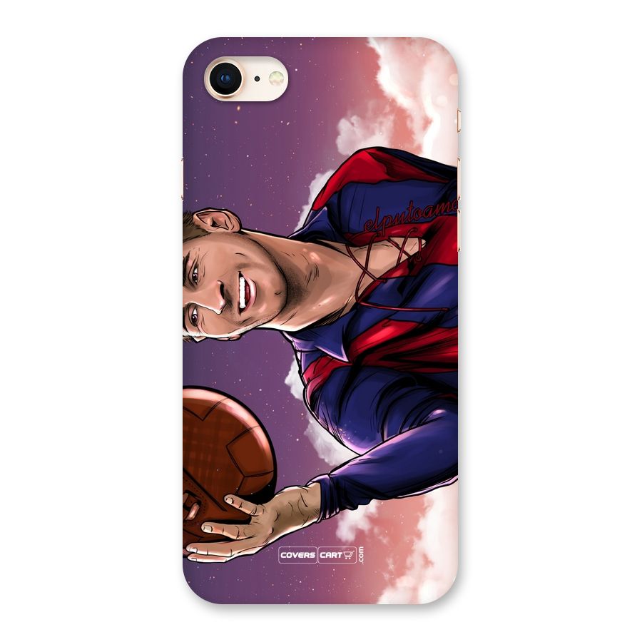 Messi Artwork Back Case for iPhone 8