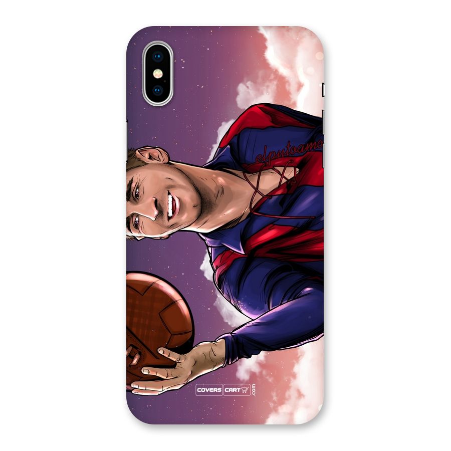 Messi Artwork Back Case for iPhone X