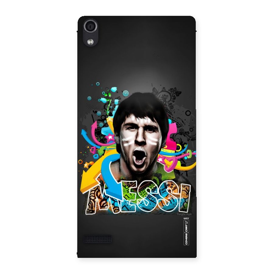 Messi For Argentina Back Case for Ascend P6