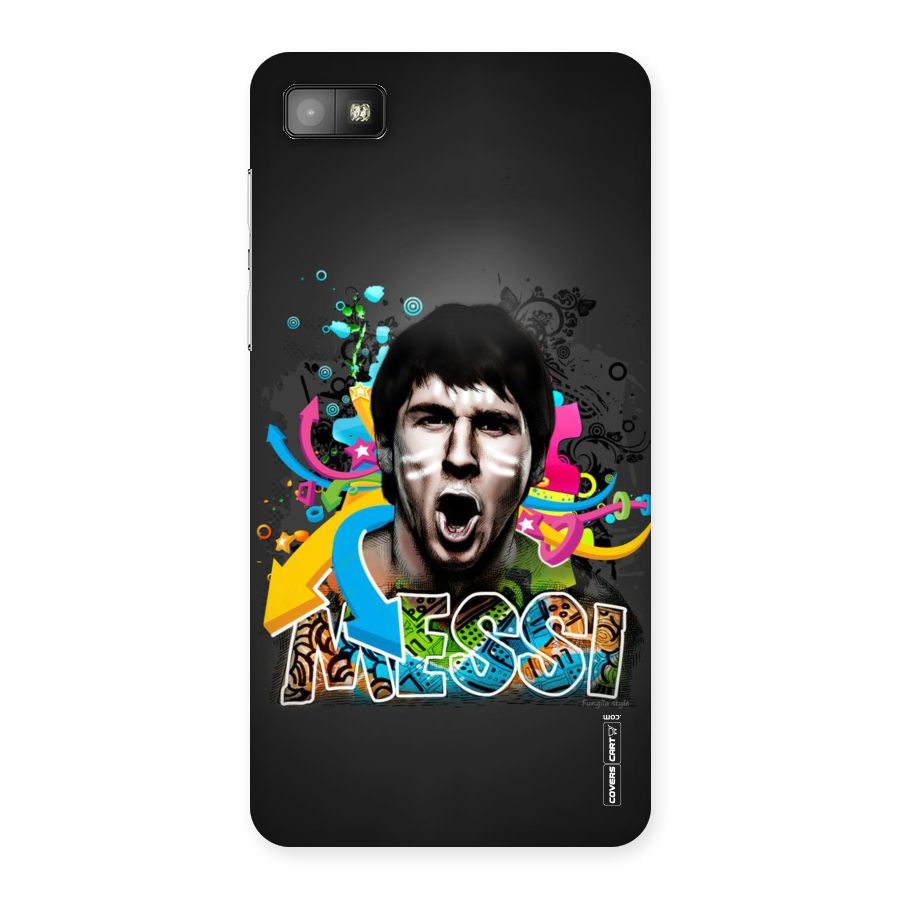 Messi For Argentina Back Case for Blackberry Z10