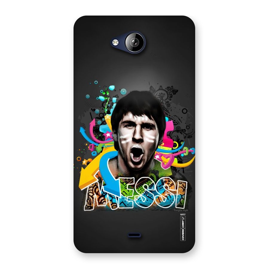 Messi For Argentina Back Case for Canvas Play Q355
