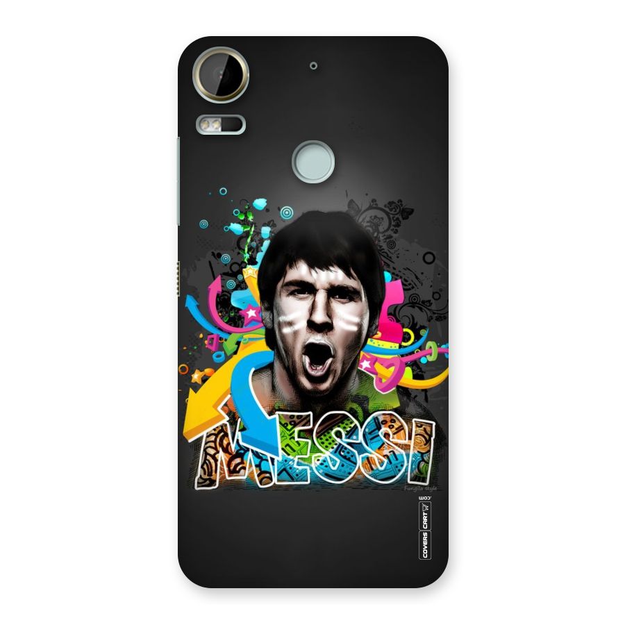 Messi For Argentina Back Case for Desire 10 Pro