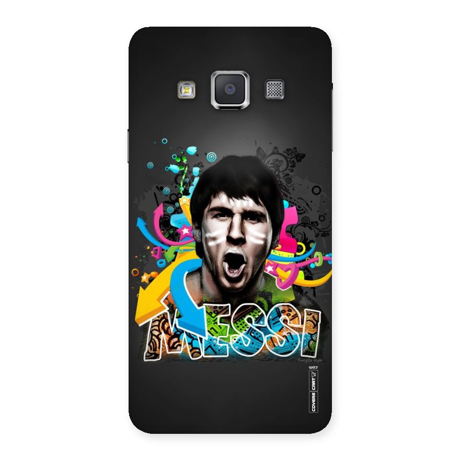 Messi For Argentina Back Case for Galaxy A3