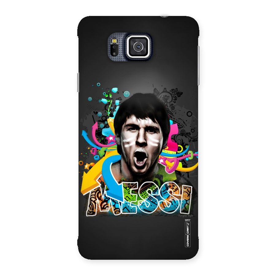 Messi For Argentina Back Case for Galaxy Alpha