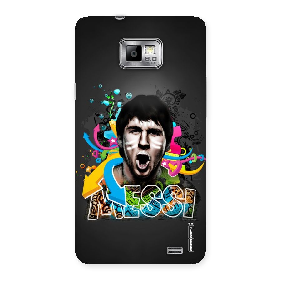 Messi For Argentina Back Case for Galaxy S2