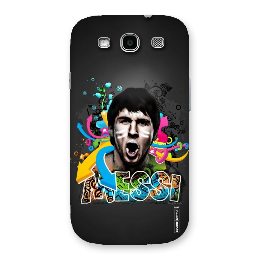 Messi For Argentina Back Case for Galaxy S3