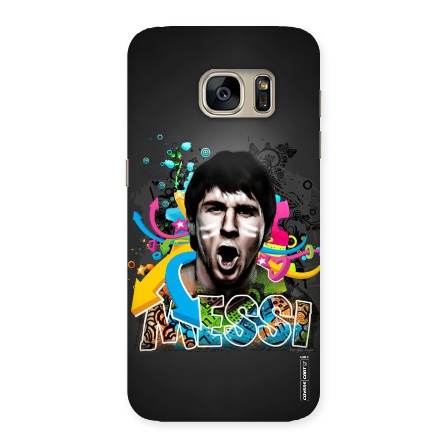 Messi For Argentina Back Case for Galaxy S7