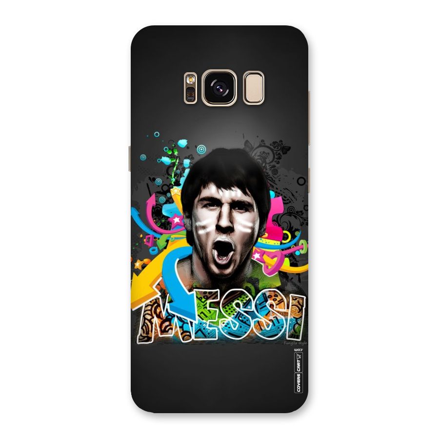Messi For Argentina Back Case for Galaxy S8