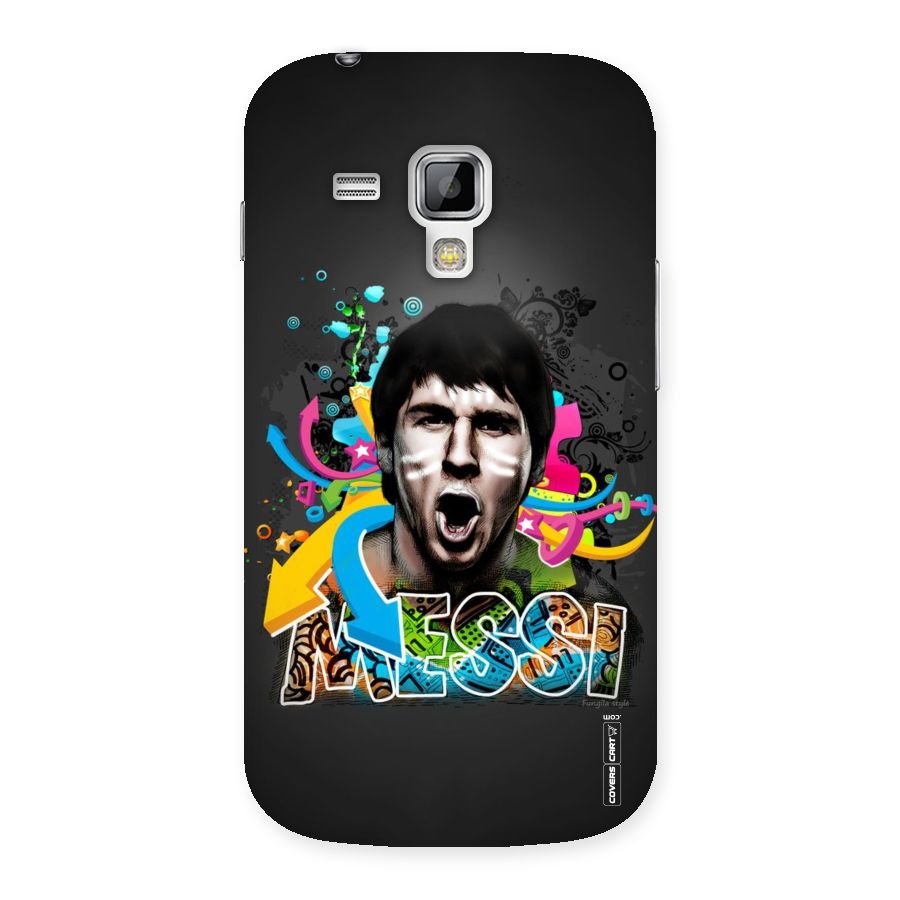 Messi For Argentina Back Case for Galaxy S Duos