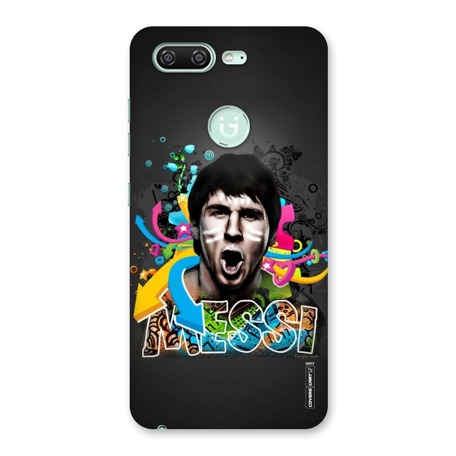 Messi For Argentina Back Case for Gionee S10