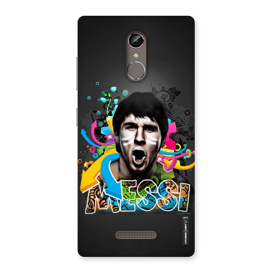 Messi For Argentina Back Case for Gionee S6s