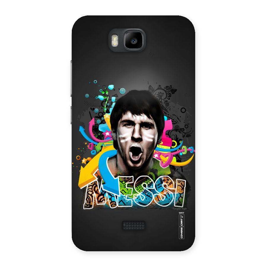 Messi For Argentina Back Case for Honor Bee