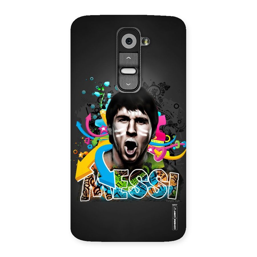 Messi For Argentina Back Case for LG G2