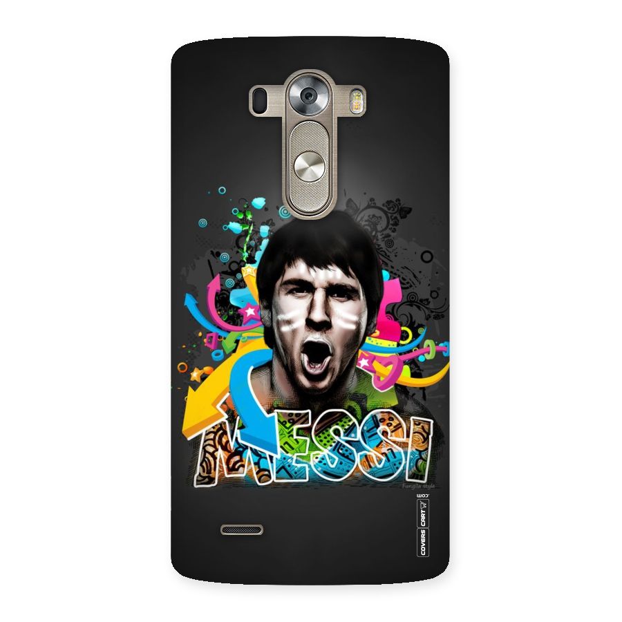 Messi For Argentina Back Case for LG G3