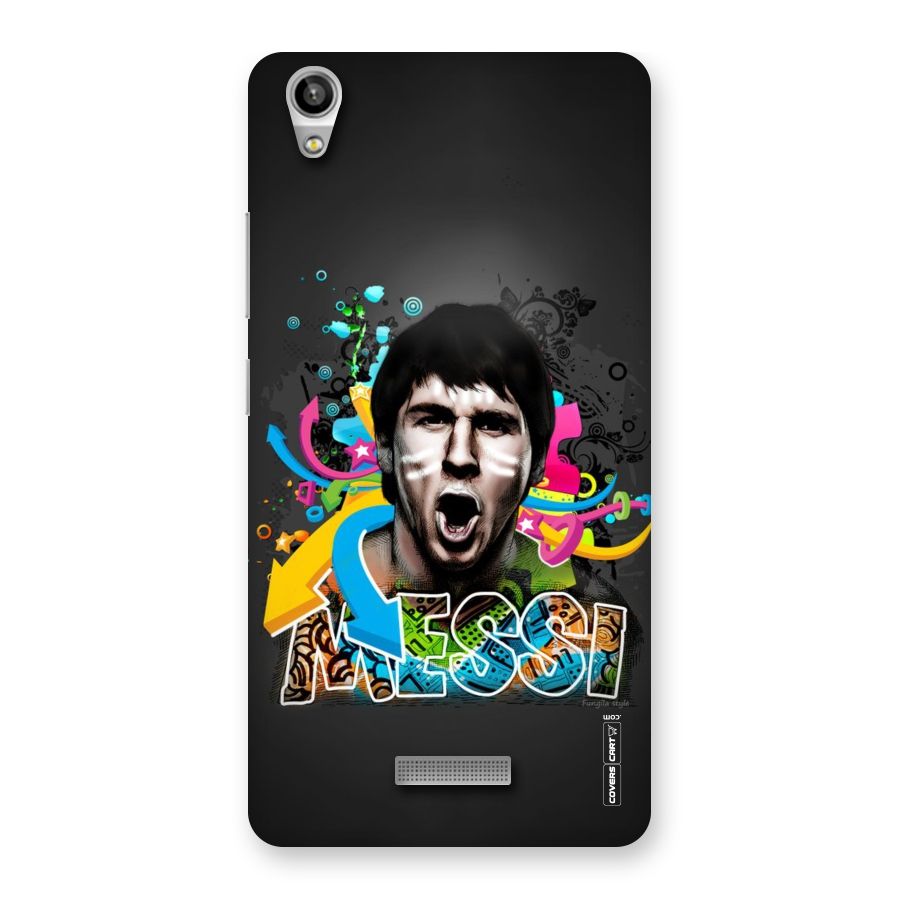 Messi For Argentina Back Case for Lava-Pixel-V1