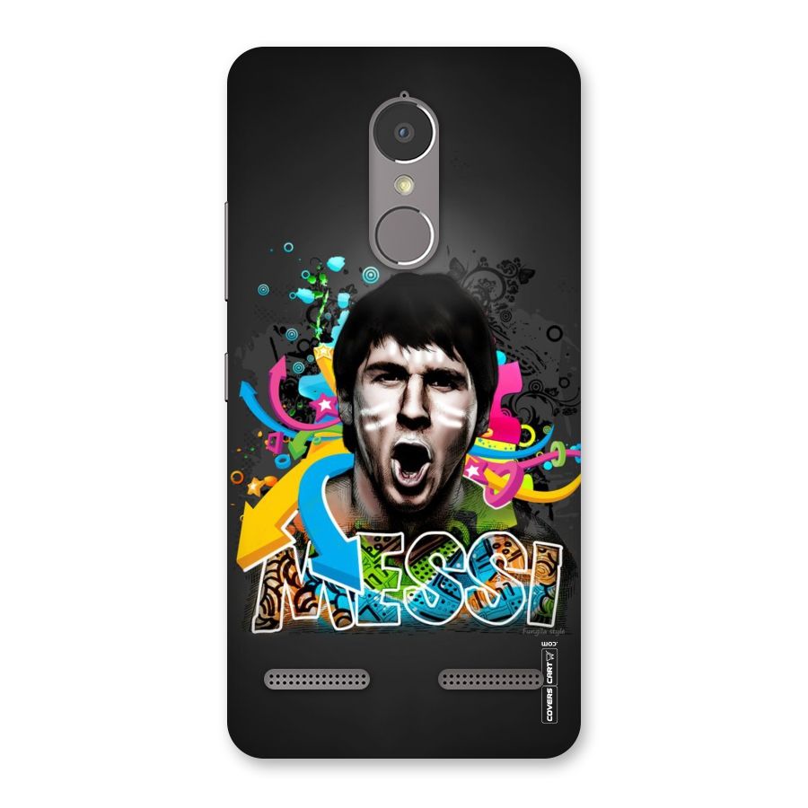 Messi For Argentina Back Case for Lenovo K6