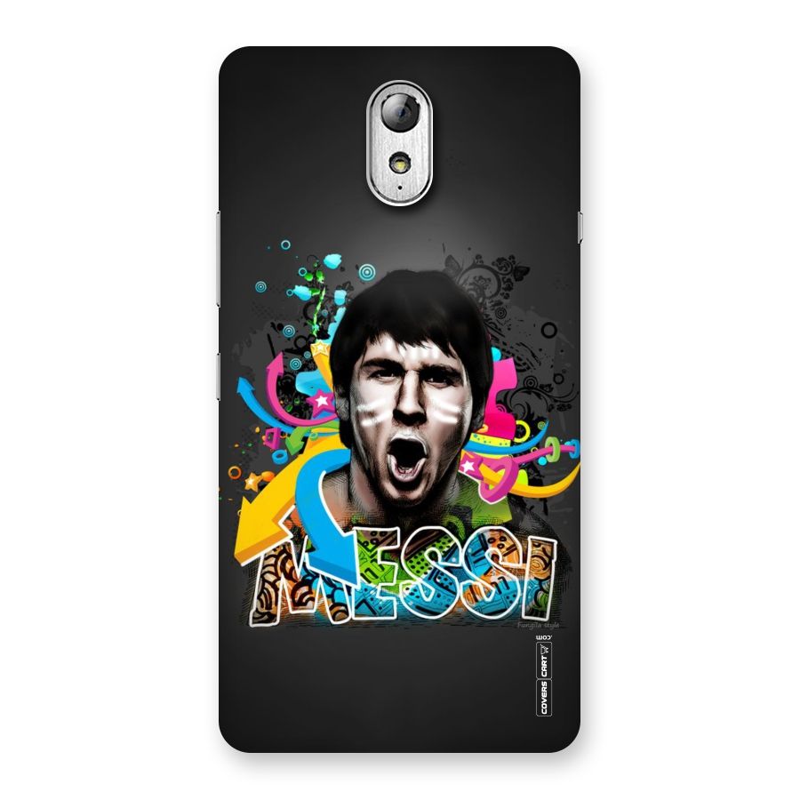 Messi For Argentina Back Case for Lenovo Vibe P1M