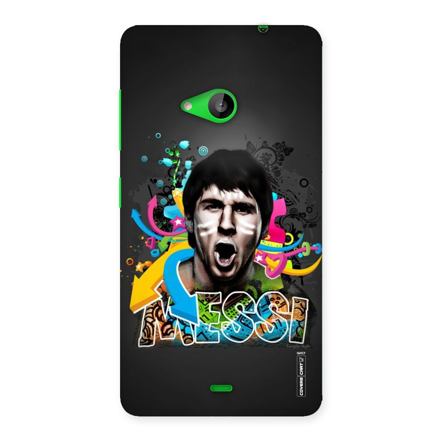 Messi For Argentina Back Case for Lumia 535