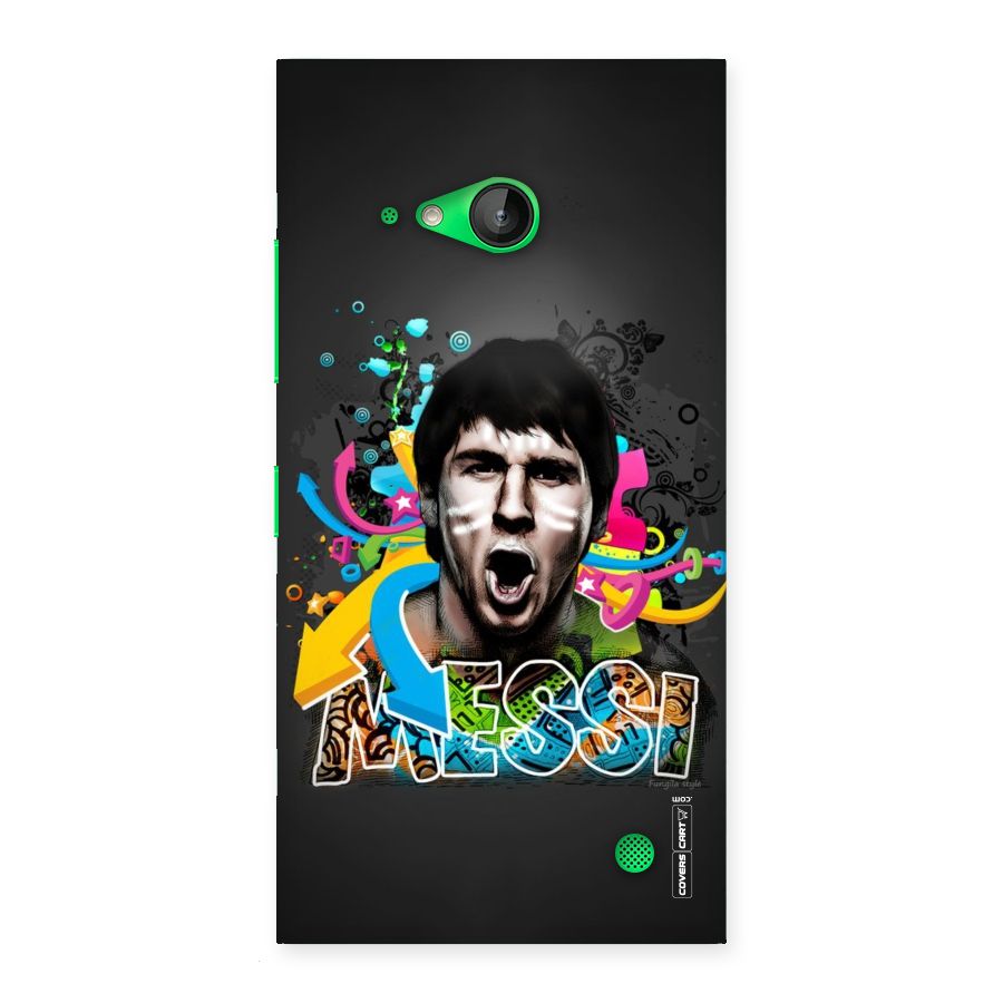 Messi For Argentina Back Case for Lumia 730