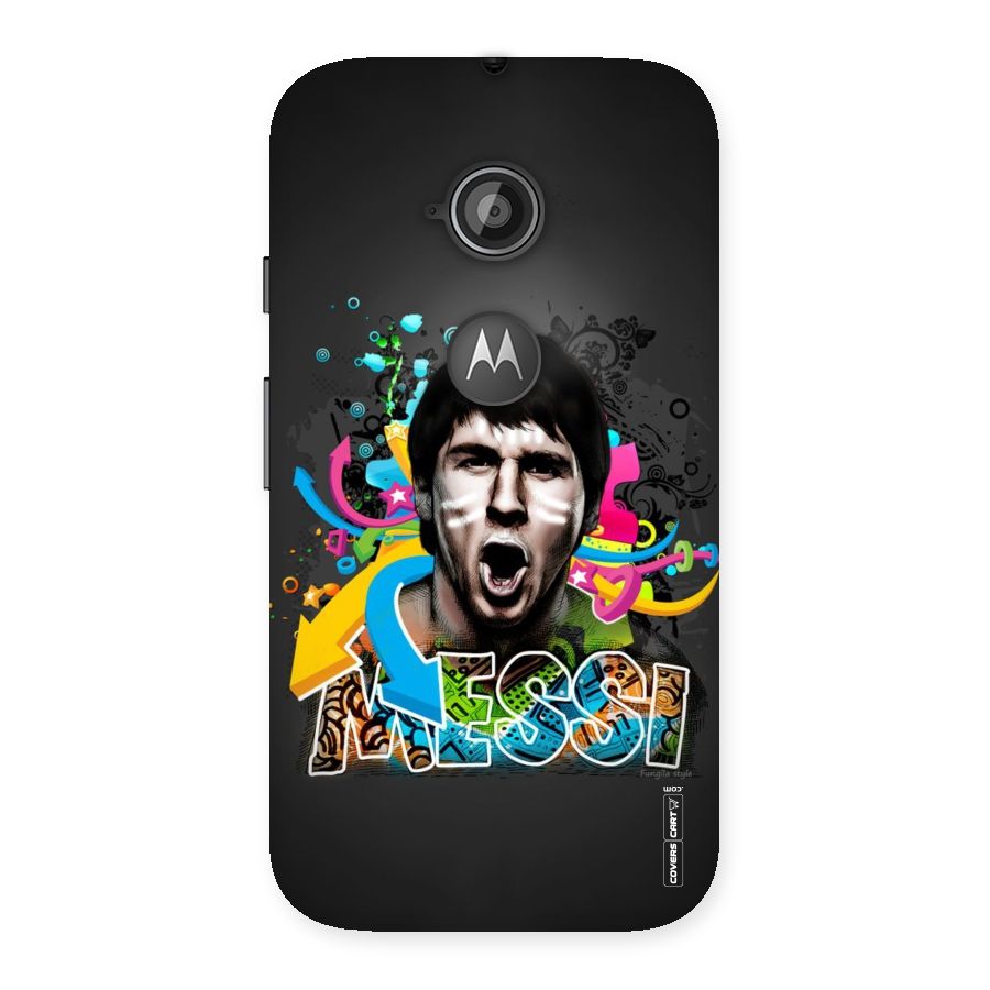 Messi For Argentina Back Case for Moto E 2nd Gen