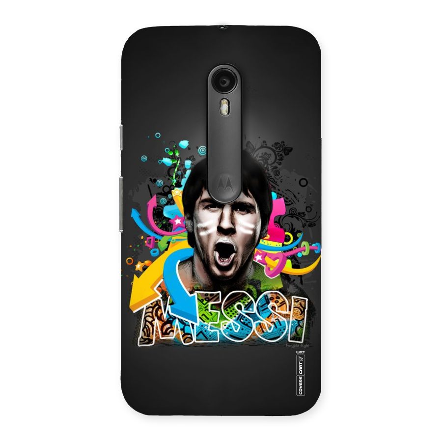 Messi For Argentina Back Case for Moto G3